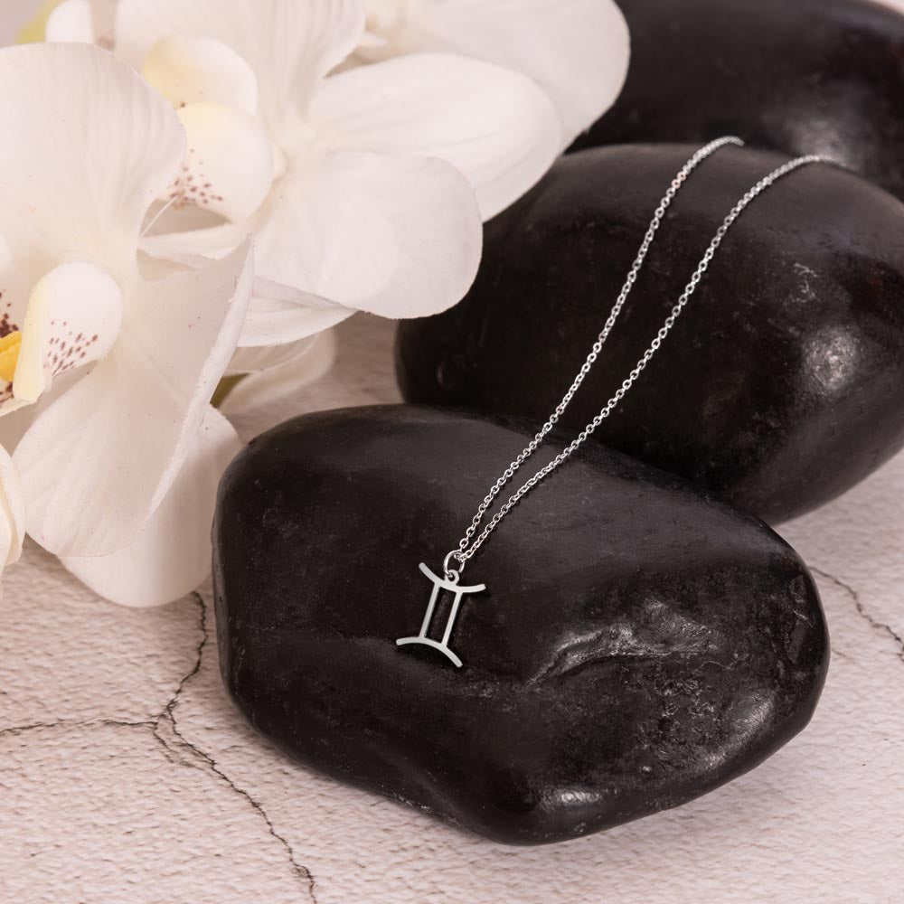 Gemini Zodiac Sign Necklace