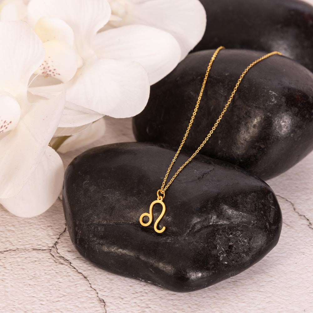 Leo Zodiac Sign Necklace