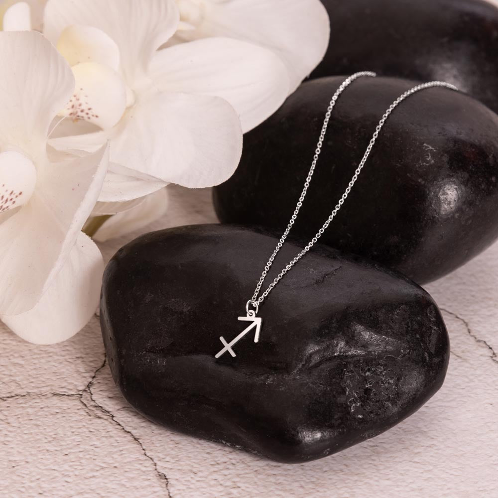 Sagittarius Zodiac Sign Necklace