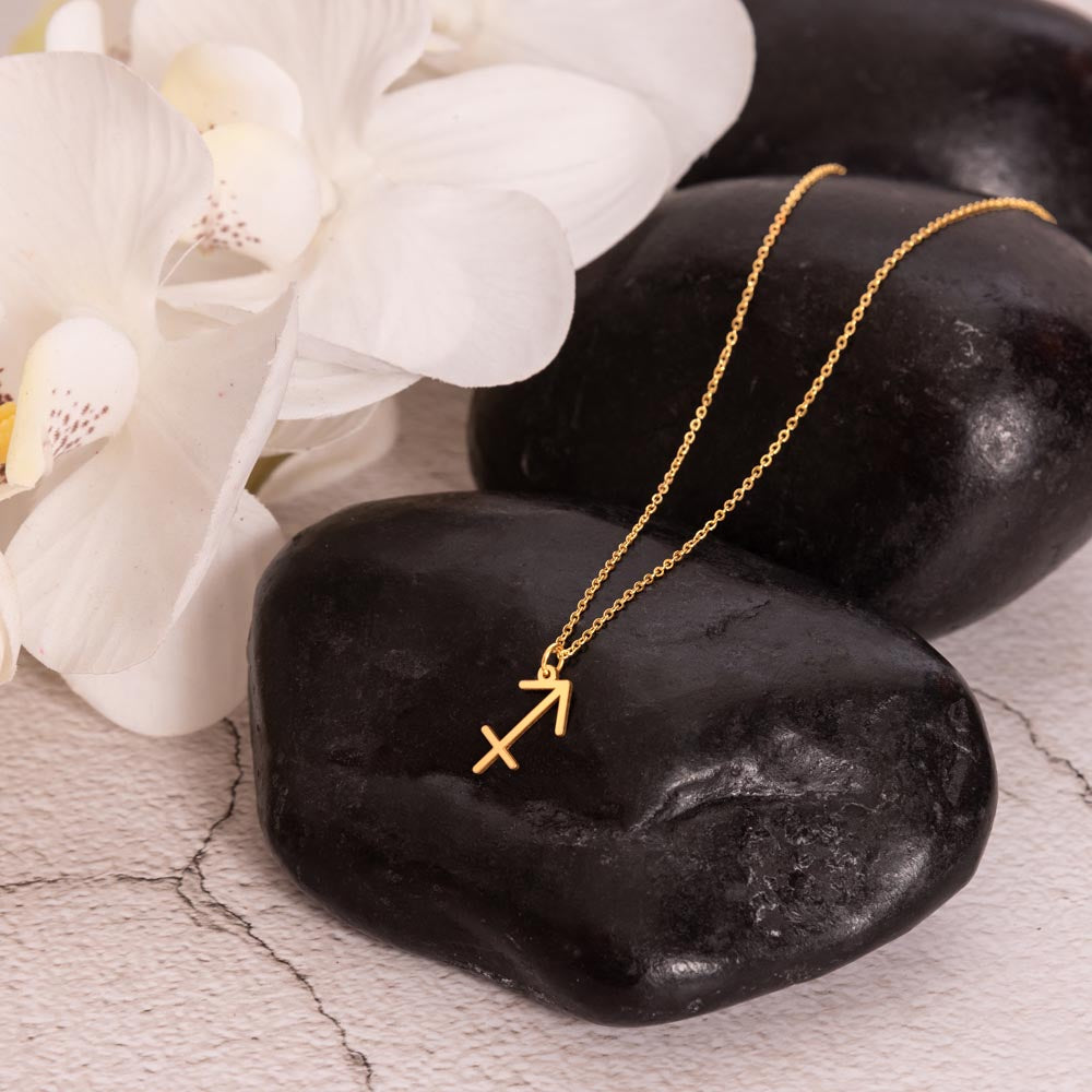 Sagittarius Zodiac Sign Necklace